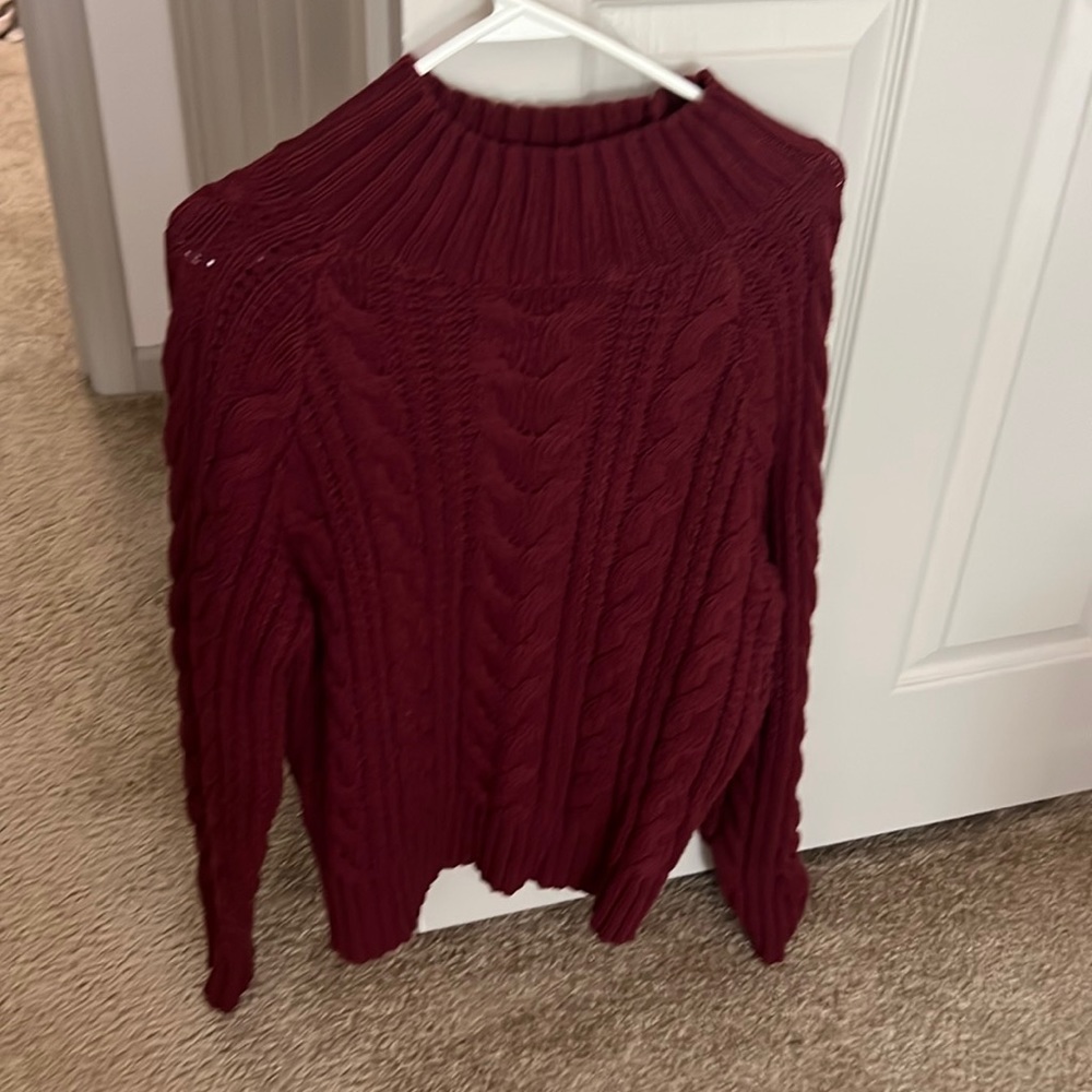 Red Turtleneck